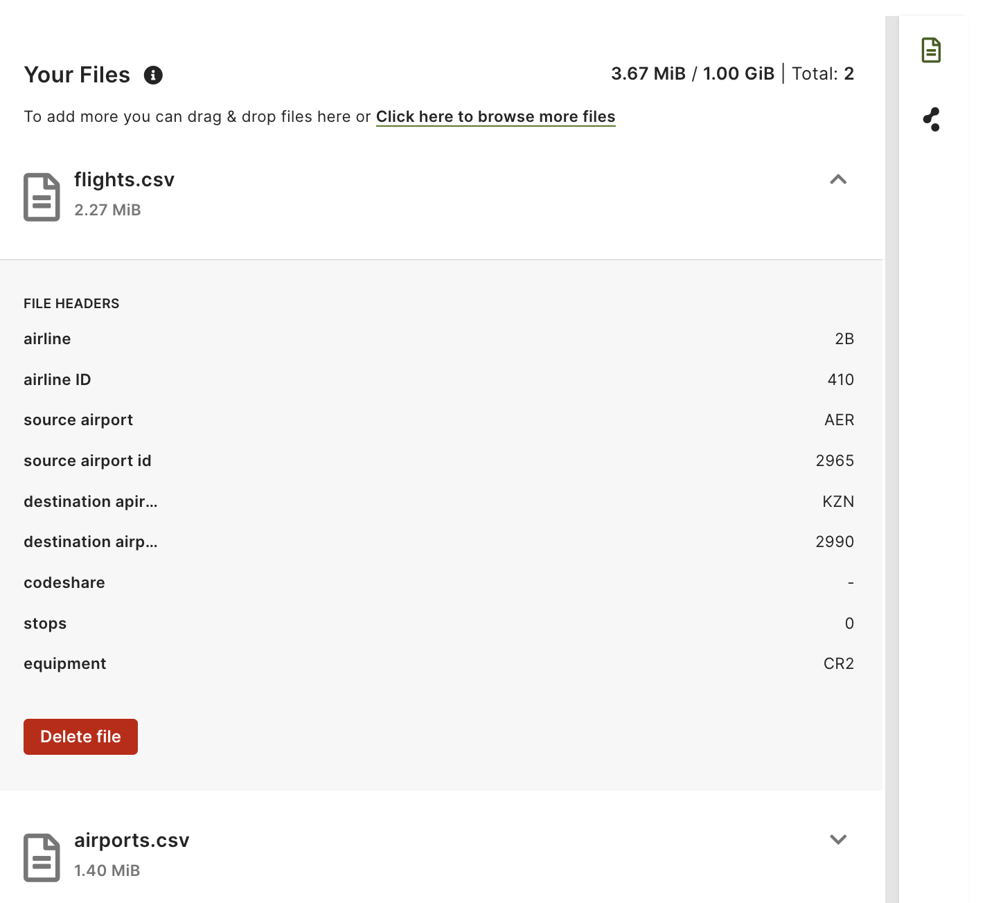 Data Loader Example Step 2